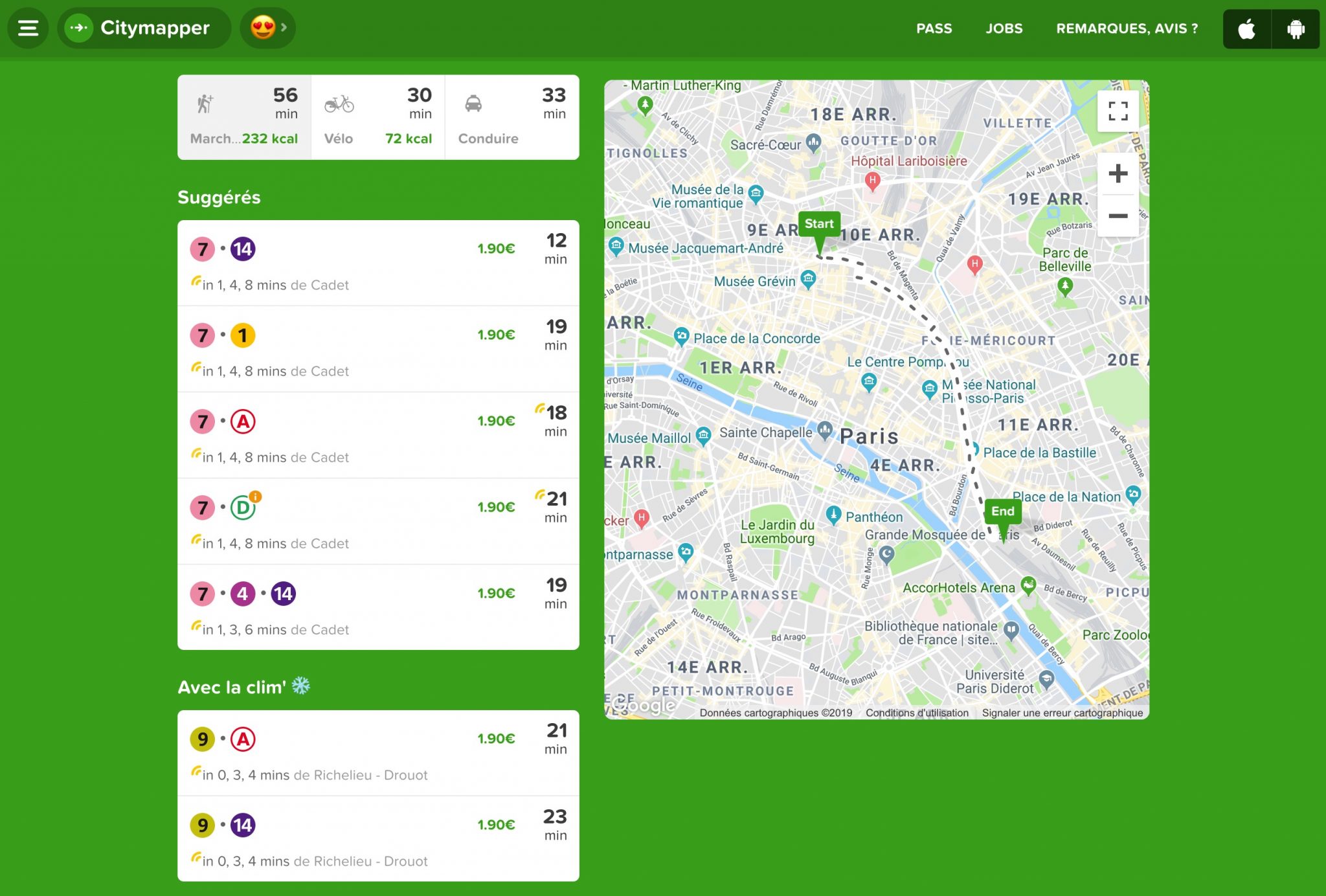 Comment télécharger Citymapper facilement